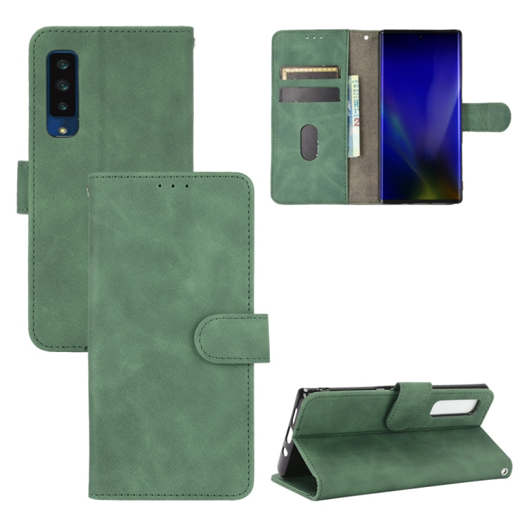 Solid Color Skin Feel Magnetic Buckle Horizontal Flip Calf Texture PU Leather Case with Holder & Card Slots & Wallet, For LG K52 / K62, For LG K92 5G, For OPPO A15, For OPPO A72 5G / A73 5G, For vivo Y17 / Y15 / Y12, For DOOGEE N30���������������������...