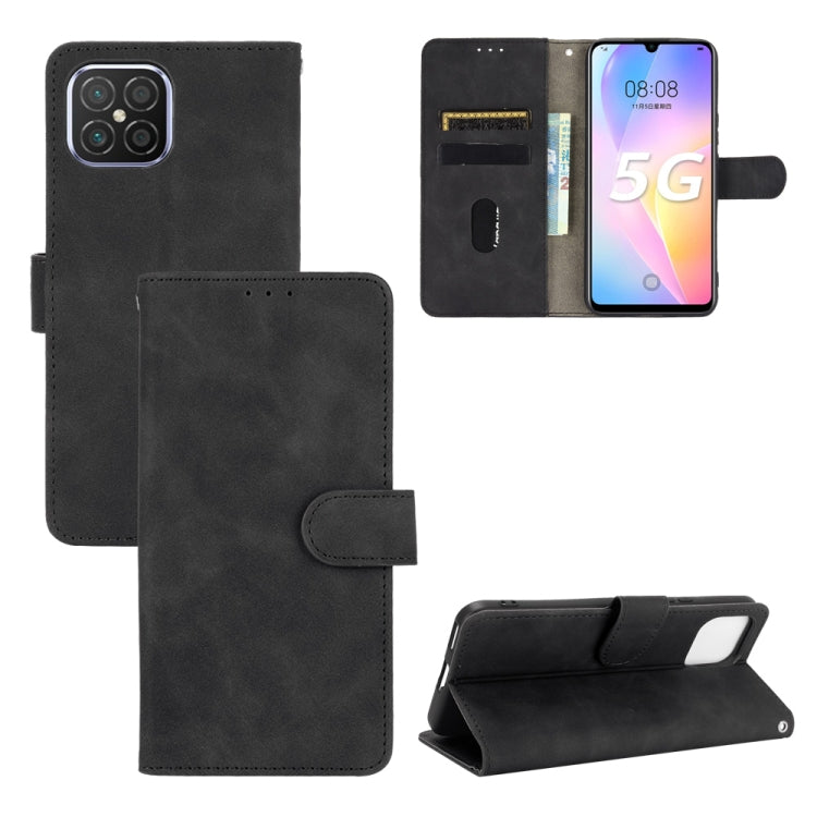 Solid Color Skin Feel Magnetic Buckle Horizontal Flip Calf Texture PU Leather Case with Holder & Card Slots & Wallet, For LG K52 / K62, For LG K92 5G, For OPPO A15, For OPPO A72 5G / A73 5G, For vivo Y17 / Y15 / Y12, For DOOGEE N30���������������������...