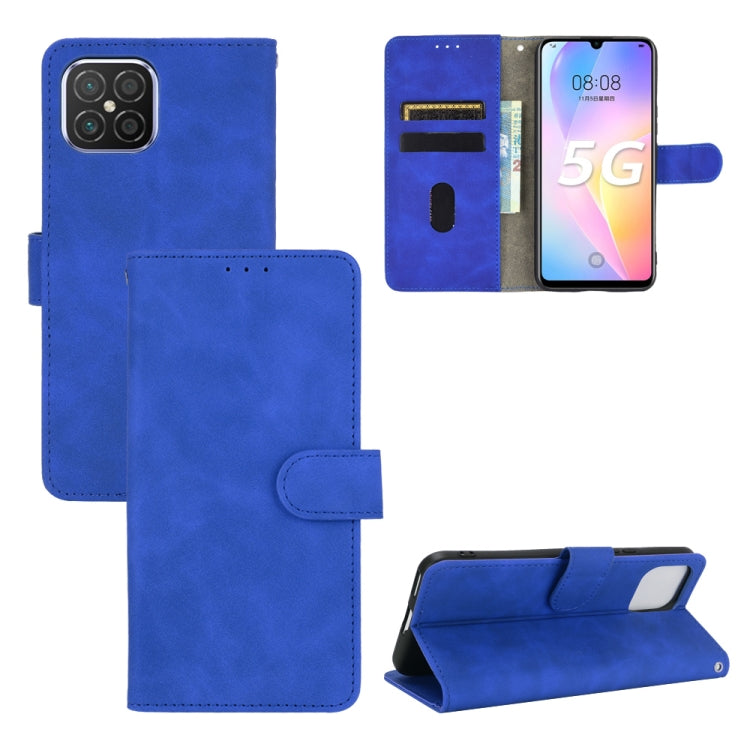 Solid Color Skin Feel Magnetic Buckle Horizontal Flip Calf Texture PU Leather Case with Holder & Card Slots & Wallet, For LG K52 / K62, For LG K92 5G, For OPPO A15, For OPPO A72 5G / A73 5G, For vivo Y17 / Y15 / Y12, For DOOGEE N30���������������������...