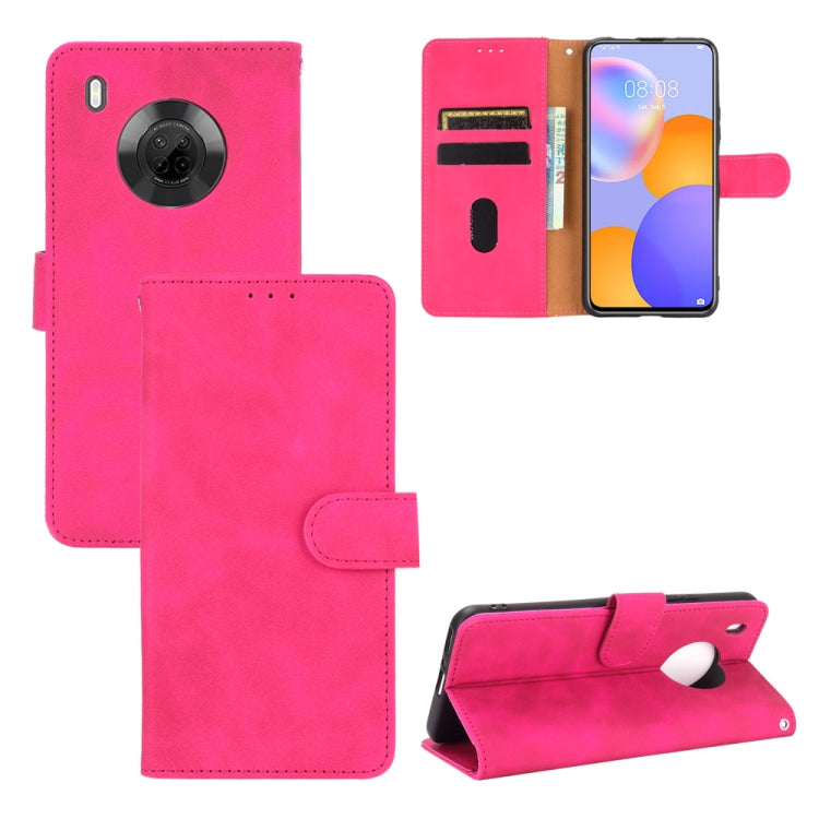 Solid Color Skin Feel Magnetic Buckle Horizontal Flip Calf Texture PU Leather Case with Holder & Card Slots & Wallet, For LG K52 / K62, For LG K92 5G, For OPPO A15, For OPPO A72 5G / A73 5G, For vivo Y17 / Y15 / Y12, For DOOGEE N30���������������������...