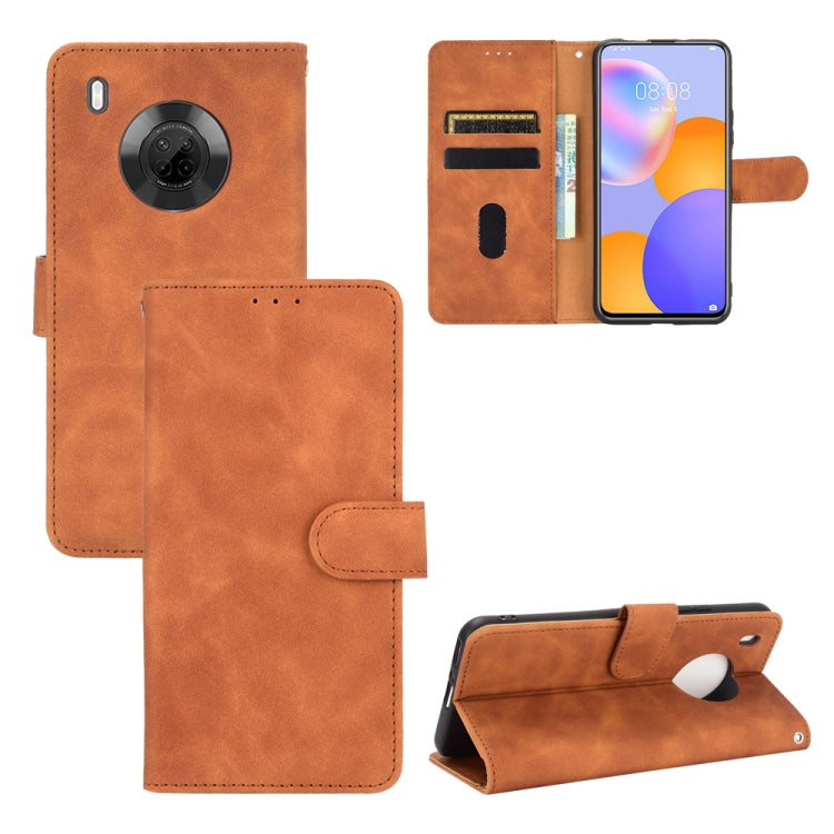 Solid Color Skin Feel Magnetic Buckle Horizontal Flip Calf Texture PU Leather Case with Holder & Card Slots & Wallet, For LG K52 / K62, For LG K92 5G, For OPPO A15, For OPPO A72 5G / A73 5G, For vivo Y17 / Y15 / Y12, For DOOGEE N30���������������������...