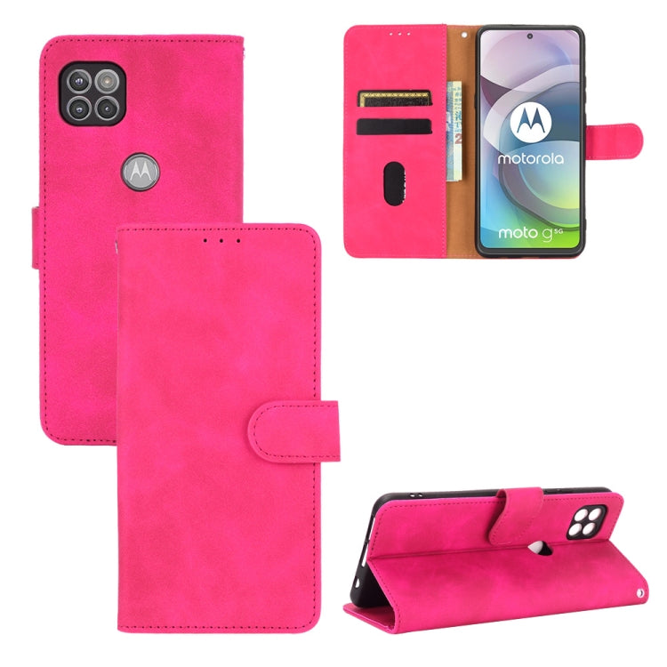 Solid Color Skin Feel Magnetic Buckle Horizontal Flip Calf Texture PU Leather Case with Holder & Card Slots & Wallet, For LG K52 / K62, For LG K92 5G, For OPPO A15, For OPPO A72 5G / A73 5G, For vivo Y17 / Y15 / Y12, For DOOGEE N30���������������������...