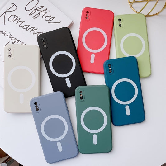 Liquid Silicone Full Coverage Shockproof Magsafe Case