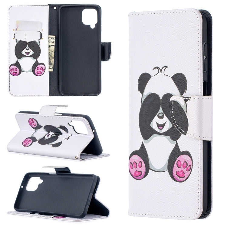 Colored Drawing Pattern Horizontal Flip Leather Case with Holder & Card Slots & Wallet, For Huawei P smart 2021 / Y7a, For Samsung Galaxy A12