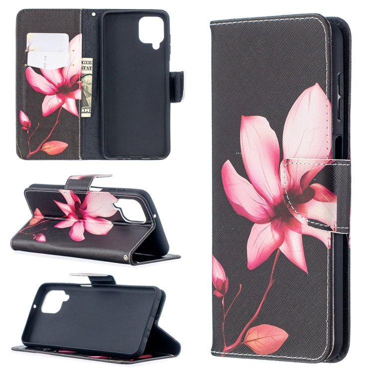 Colored Drawing Pattern Horizontal Flip Leather Case with Holder & Card Slots & Wallet, For Huawei P smart 2021 / Y7a, For Samsung Galaxy A12