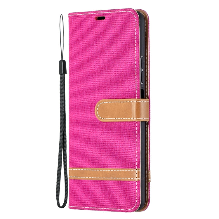 Lite Color Matching Denim Texture Horizontal Flip Leather Case with Holder & Card Slots & Wallet & Lanyard, For Huawei P smart 2021 / Y7a, For Samsung Galaxy A12