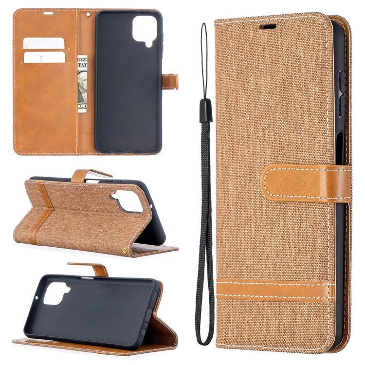Lite Color Matching Denim Texture Horizontal Flip Leather Case with Holder & Card Slots & Wallet & Lanyard, For Huawei P smart 2021 / Y7a, For Samsung Galaxy A12
