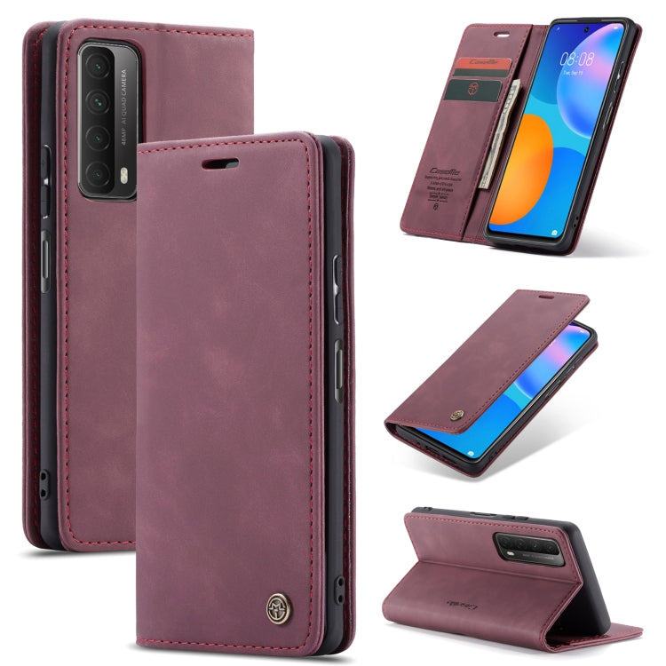 CaseMe-013 Multifunctional Retro Frosted Horizontal Flip Leather Case with Card Slot & Holder & Wallet, For OnePlus 8T, For Samsung Galaxy A42 5G, For Huawei P Smart 2021, For Xiaomi Mi 10T Lite 5G, For Xiaomi Mi 10T 5G / 10T Pro 5G