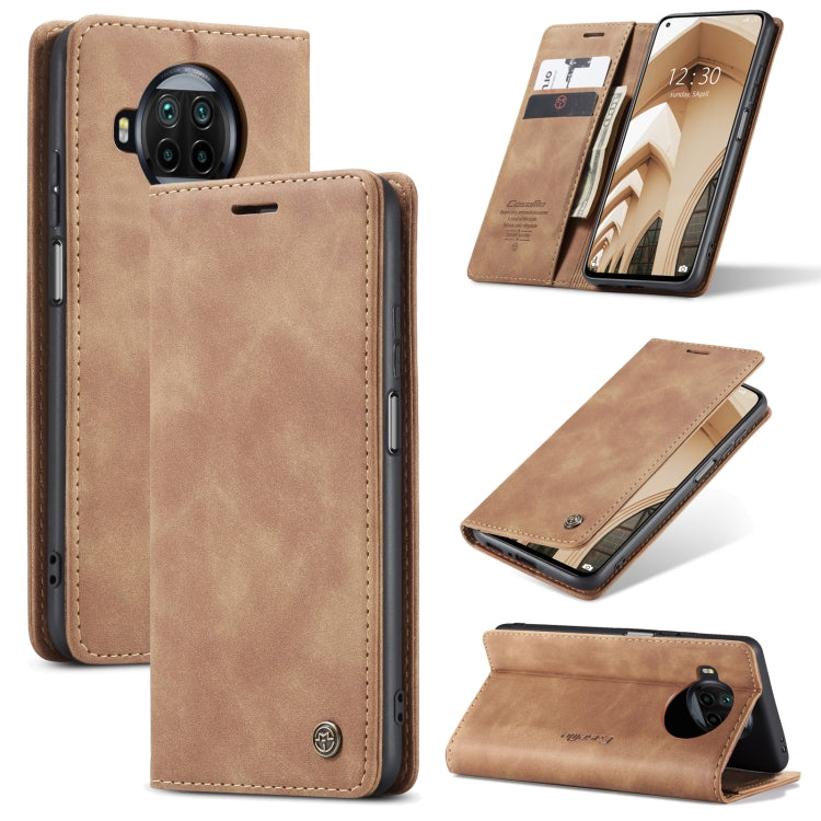 CaseMe-013 Multifunctional Retro Frosted Horizontal Flip Leather Case with Card Slot & Holder & Wallet, For OnePlus 8T, For Samsung Galaxy A42 5G, For Huawei P Smart 2021, For Xiaomi Mi 10T Lite 5G, For Xiaomi Mi 10T 5G / 10T Pro 5G