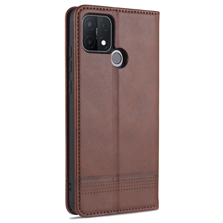 AZNS Magnetic Calf Texture Horizontal Flip Leather Case with Card Slots & Holder & Wallet, For OPPO A15, For vivo Y20, For vivo Y70s / Y51s / IQOO U1, For Samsung Galaxy A42 5G, For Samsung Galaxy M51 (Side Fingerprint)