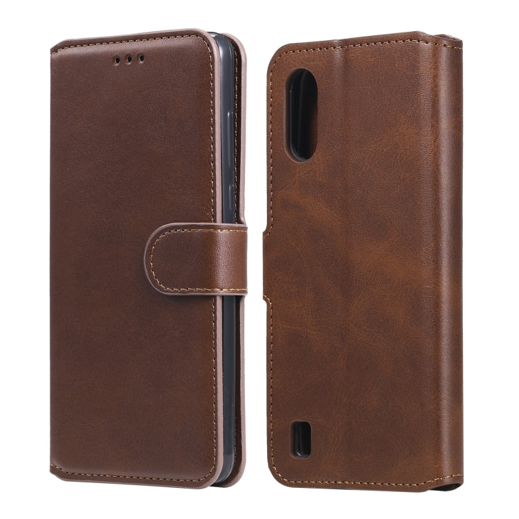 Classic Calf Texture PU + TPU Horizontal Flip Leather Case, with Holder & Card Slots & Wallet, For Samsung Galaxy A42 5G, For Samsung Galaxy M01, For Samsung Galaxy M31s, For Samsung Galaxy M51 Side-mounted Fingerprint, For Samsung Galaxy S20 FE�������...