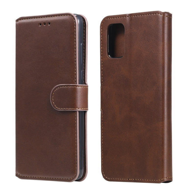 Classic Calf Texture PU + TPU Horizontal Flip Leather Case, with Holder & Card Slots & Wallet, For Samsung Galaxy A42 5G, For Samsung Galaxy M01, For Samsung Galaxy M31s, For Samsung Galaxy M51 Side-mounted Fingerprint, For Samsung Galaxy S20 FE�������...