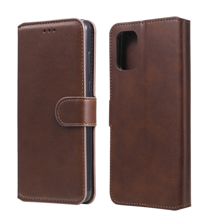 Classic Calf Texture PU + TPU Horizontal Flip Leather Case, with Holder & Card Slots & Wallet, For Samsung Galaxy A42 5G, For Samsung Galaxy M01, For Samsung Galaxy M31s, For Samsung Galaxy M51 Side-mounted Fingerprint, For Samsung Galaxy S20 FE�������...