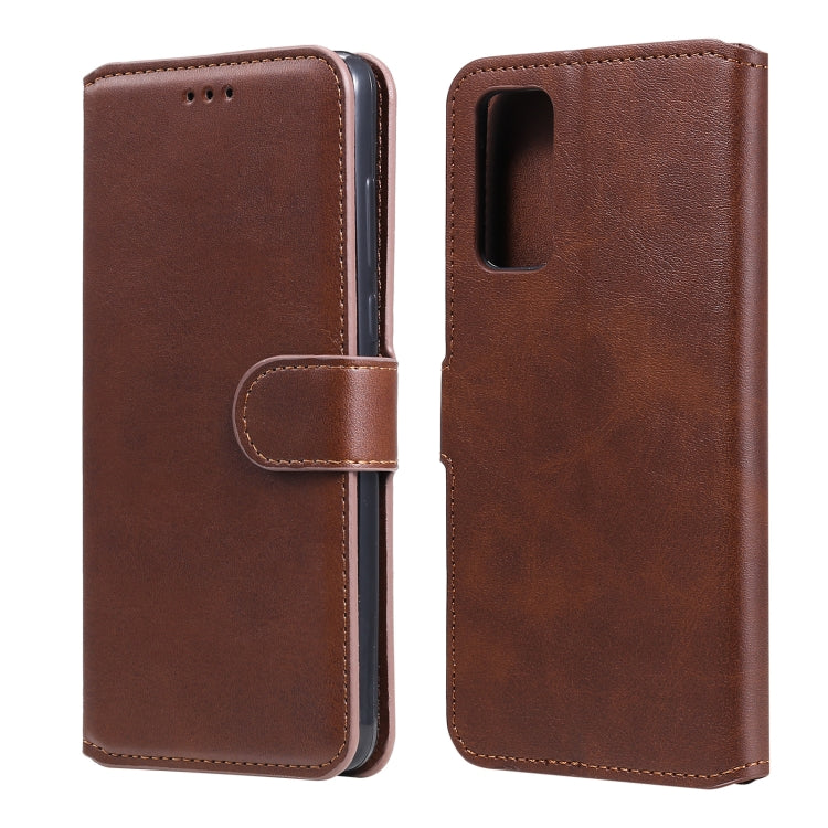 Classic Calf Texture PU + TPU Horizontal Flip Leather Case, with Holder & Card Slots & Wallet, For Samsung Galaxy A42 5G, For Samsung Galaxy M01, For Samsung Galaxy M31s, For Samsung Galaxy M51 Side-mounted Fingerprint, For Samsung Galaxy S20 FE�������...