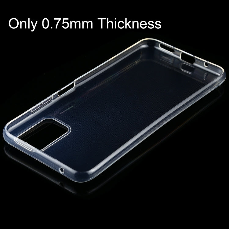 0.75mm Ultra-thin Transparent TPU Soft Protective Case, For HTC Desire 21+, For OnePlus 9, For OnePlus 9 Pro, For Xiaomi Poco M3, For Xiaomi Redmi Note 9 4G, For Xiaomi Redmi Note 9 5G