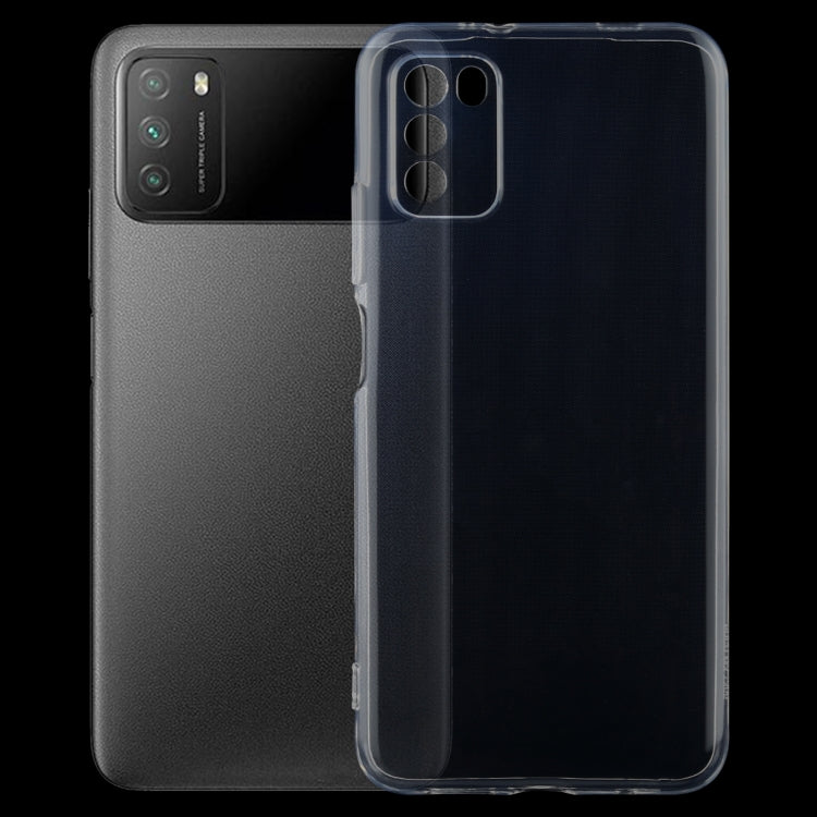 0.75mm Ultra-thin Transparent TPU Soft Protective Case, For HTC Desire 21+, For OnePlus 9, For OnePlus 9 Pro, For Xiaomi Poco M3, For Xiaomi Redmi Note 9 4G, For Xiaomi Redmi Note 9 5G
