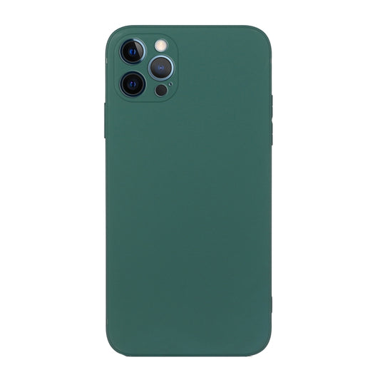 Straight Edge Solid Color TPU Shockproof Case