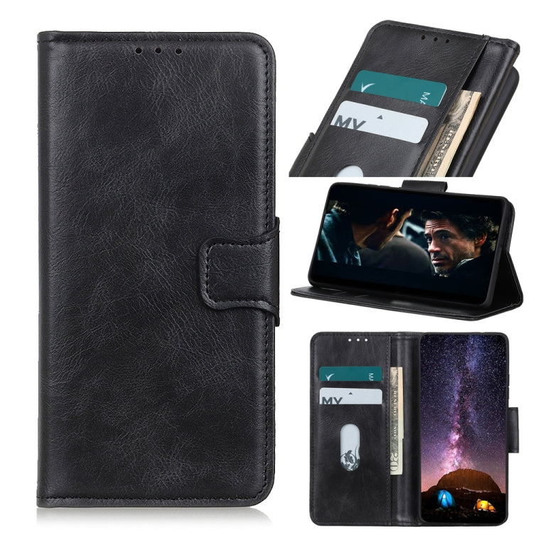 Mirren Crazy Horse Texture Horizontal Flip Leather Case with Holder & Card Slots & Wallet, For Xiaomi Poco M3