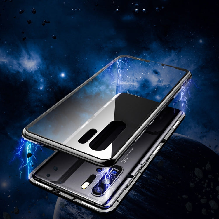Magnetic Metal Frame Double-sided Tempered Glass Case, For Huawei P30, For Huawei P30 Pro