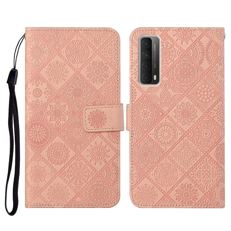 Ethnic Style Embossed Pattern Horizontal Flip Leather Case with Holder & Card Slots & Wallet & Lanyard, For Huawei P smart 2021, For Huawei P smart 2020, For Huawei P Smart Z / Y9 Prime 2019, For Huawei P40, For Huawei P40 lite / nova 6 SE�������������...