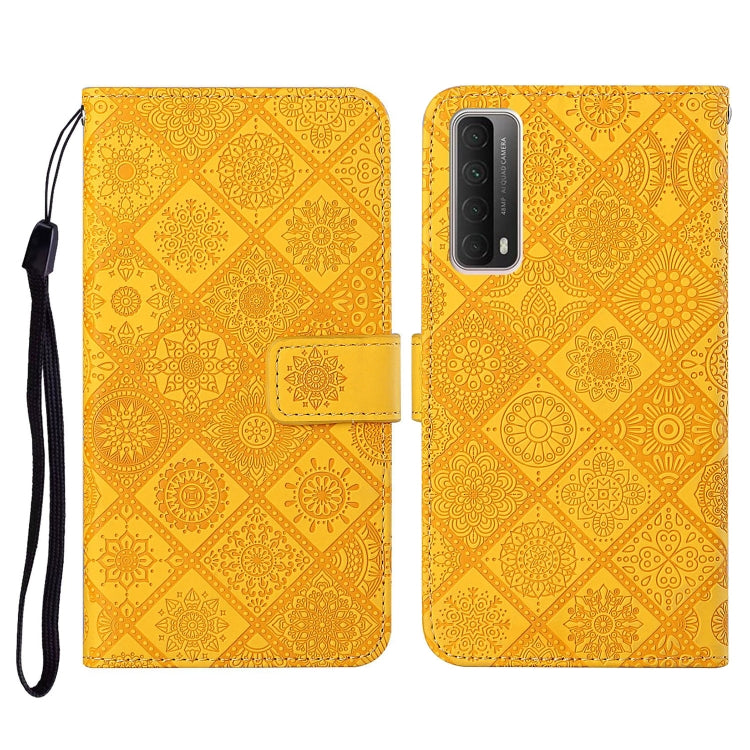 Ethnic Style Embossed Pattern Horizontal Flip Leather Case with Holder & Card Slots & Wallet & Lanyard, For Huawei P smart 2021, For Huawei P smart 2020, For Huawei P Smart Z / Y9 Prime 2019, For Huawei P40, For Huawei P40 lite / nova 6 SE�������������...