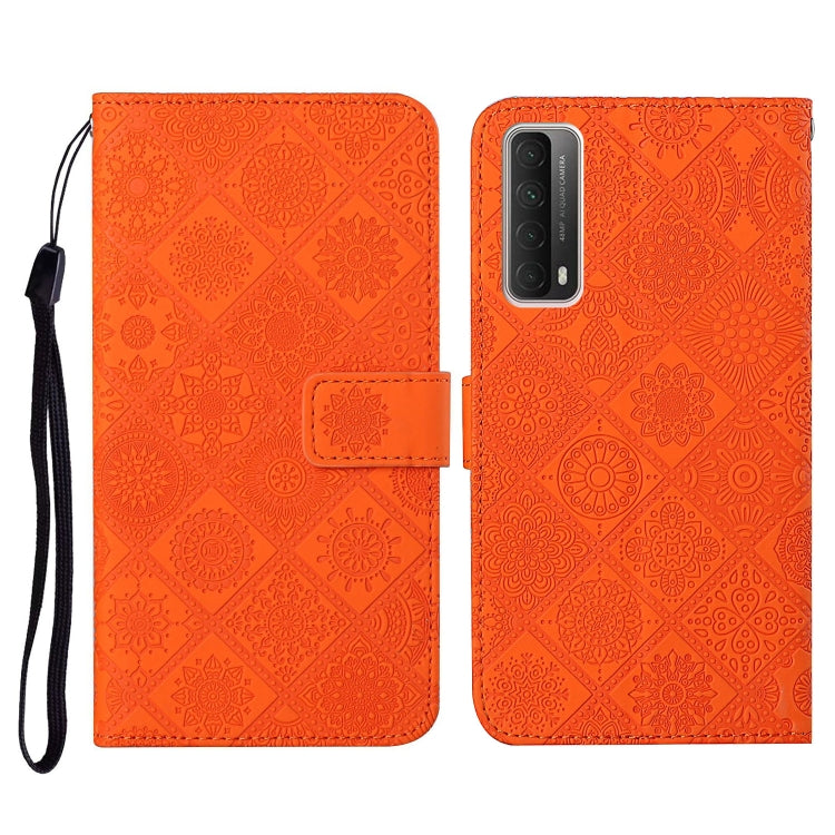 Ethnic Style Embossed Pattern Horizontal Flip Leather Case with Holder & Card Slots & Wallet & Lanyard, For Huawei P smart 2021, For Huawei P smart 2020, For Huawei P Smart Z / Y9 Prime 2019, For Huawei P40, For Huawei P40 lite / nova 6 SE�������������...