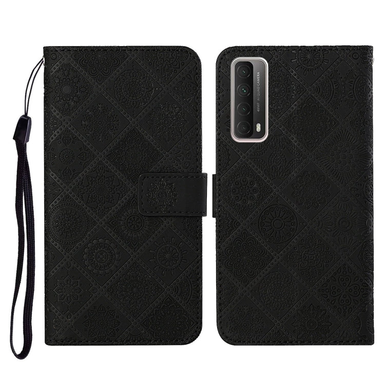 Ethnic Style Embossed Pattern Horizontal Flip Leather Case with Holder & Card Slots & Wallet & Lanyard, For Huawei P smart 2021, For Huawei P smart 2020, For Huawei P Smart Z / Y9 Prime 2019, For Huawei P40, For Huawei P40 lite / nova 6 SE�������������...