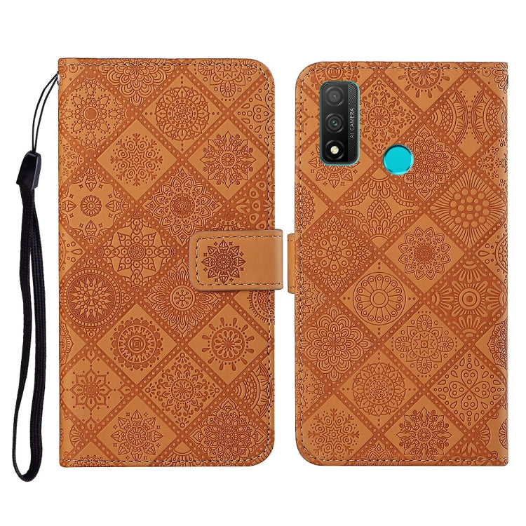 Ethnic Style Embossed Pattern Horizontal Flip Leather Case with Holder & Card Slots & Wallet & Lanyard, For Huawei P smart 2021, For Huawei P smart 2020, For Huawei P Smart Z / Y9 Prime 2019, For Huawei P40, For Huawei P40 lite / nova 6 SE�������������...