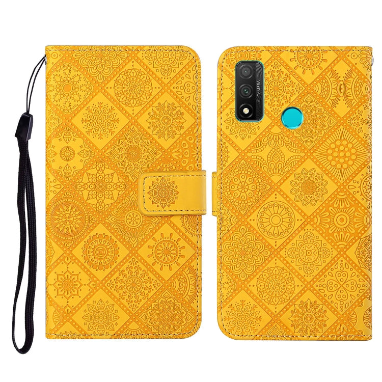 Ethnic Style Embossed Pattern Horizontal Flip Leather Case with Holder & Card Slots & Wallet & Lanyard, For Huawei P smart 2021, For Huawei P smart 2020, For Huawei P Smart Z / Y9 Prime 2019, For Huawei P40, For Huawei P40 lite / nova 6 SE�������������...