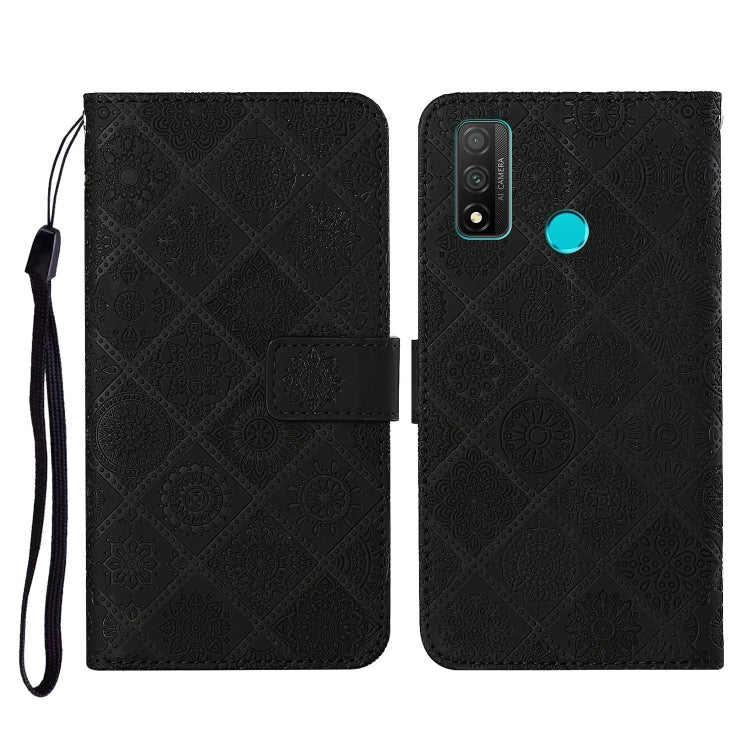 Ethnic Style Embossed Pattern Horizontal Flip Leather Case with Holder & Card Slots & Wallet & Lanyard, For Huawei P smart 2021, For Huawei P smart 2020, For Huawei P Smart Z / Y9 Prime 2019, For Huawei P40, For Huawei P40 lite / nova 6 SE�������������...