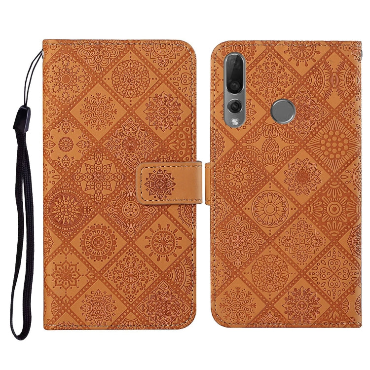 Ethnic Style Embossed Pattern Horizontal Flip Leather Case with Holder & Card Slots & Wallet & Lanyard, For Huawei P smart 2021, For Huawei P smart 2020, For Huawei P Smart Z / Y9 Prime 2019, For Huawei P40, For Huawei P40 lite / nova 6 SE�������������...