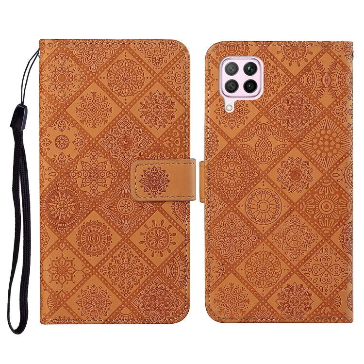 Ethnic Style Embossed Pattern Horizontal Flip Leather Case with Holder & Card Slots & Wallet & Lanyard, For Huawei P smart 2021, For Huawei P smart 2020, For Huawei P Smart Z / Y9 Prime 2019, For Huawei P40, For Huawei P40 lite / nova 6 SE�������������...