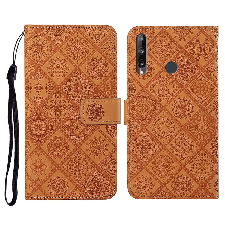 Ethnic Style Embossed Pattern Horizontal Flip Leather Case with Holder & Card Slots & Wallet & Lanyard, For Huawei P smart 2021, For Huawei P smart 2020, For Huawei P Smart Z / Y9 Prime 2019, For Huawei P40, For Huawei P40 lite / nova 6 SE�������������...
