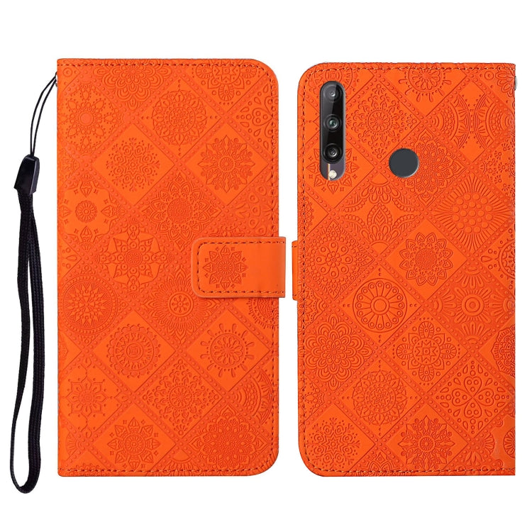 Ethnic Style Embossed Pattern Horizontal Flip Leather Case with Holder & Card Slots & Wallet & Lanyard, For Huawei P smart 2021, For Huawei P smart 2020, For Huawei P Smart Z / Y9 Prime 2019, For Huawei P40, For Huawei P40 lite / nova 6 SE�������������...