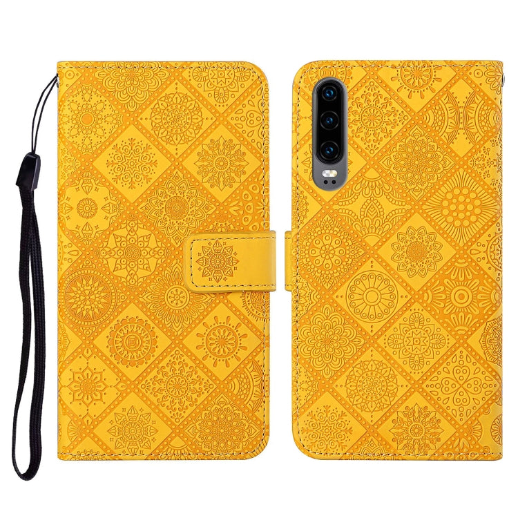 Ethnic Style Embossed Pattern Horizontal Flip Leather Case with Holder & Card Slots & Wallet & Lanyard, For Huawei P smart 2021, For Huawei P smart 2020, For Huawei P Smart Z / Y9 Prime 2019, For Huawei P40, For Huawei P40 lite / nova 6 SE�������������...