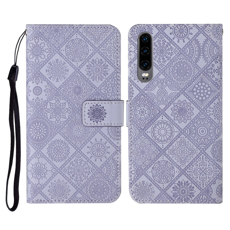 Ethnic Style Embossed Pattern Horizontal Flip Leather Case with Holder & Card Slots & Wallet & Lanyard, For Huawei P smart 2021, For Huawei P smart 2020, For Huawei P Smart Z / Y9 Prime 2019, For Huawei P40, For Huawei P40 lite / nova 6 SE�������������...