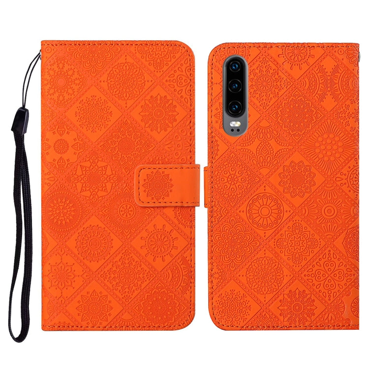 Ethnic Style Embossed Pattern Horizontal Flip Leather Case with Holder & Card Slots & Wallet & Lanyard, For Huawei P smart 2021, For Huawei P smart 2020, For Huawei P Smart Z / Y9 Prime 2019, For Huawei P40, For Huawei P40 lite / nova 6 SE�������������...