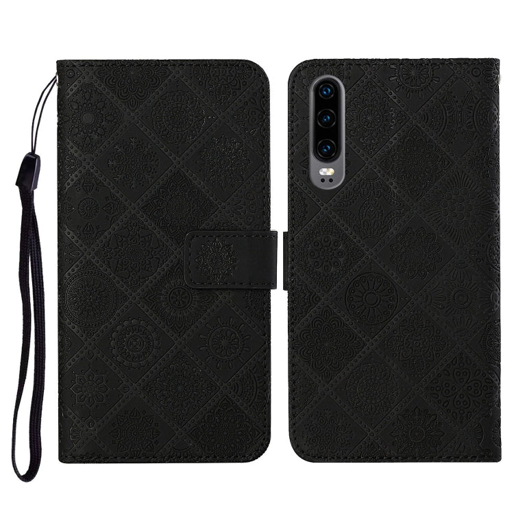 Ethnic Style Embossed Pattern Horizontal Flip Leather Case with Holder & Card Slots & Wallet & Lanyard, For Huawei P smart 2021, For Huawei P smart 2020, For Huawei P Smart Z / Y9 Prime 2019, For Huawei P40, For Huawei P40 lite / nova 6 SE�������������...