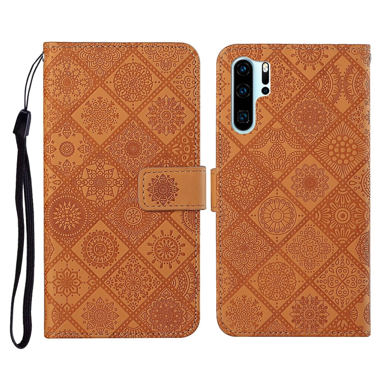Ethnic Style Embossed Pattern Horizontal Flip Leather Case with Holder & Card Slots & Wallet & Lanyard, For Huawei P smart 2021, For Huawei P smart 2020, For Huawei P Smart Z / Y9 Prime 2019, For Huawei P40, For Huawei P40 lite / nova 6 SE�������������...