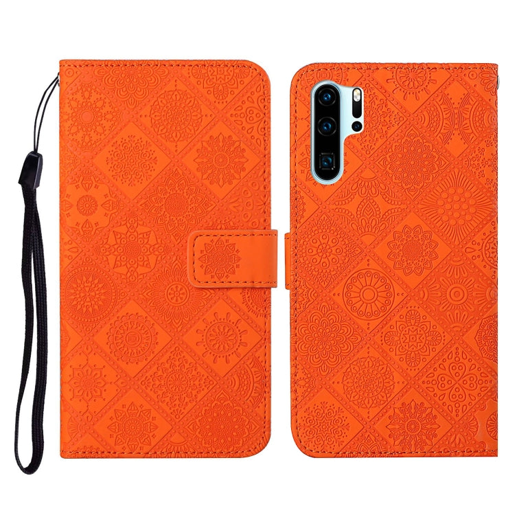 Ethnic Style Embossed Pattern Horizontal Flip Leather Case with Holder & Card Slots & Wallet & Lanyard, For Huawei P smart 2021, For Huawei P smart 2020, For Huawei P Smart Z / Y9 Prime 2019, For Huawei P40, For Huawei P40 lite / nova 6 SE�������������...
