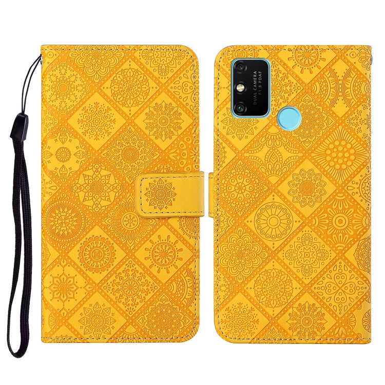 Ethnic Style Embossed Pattern Horizontal Flip Leather Case with Holder & Card Slots & Wallet & Lanyard, For Huawei P smart 2021, For Huawei P smart 2020, For Huawei P Smart Z / Y9 Prime 2019, For Huawei P40, For Huawei P40 lite / nova 6 SE�������������...