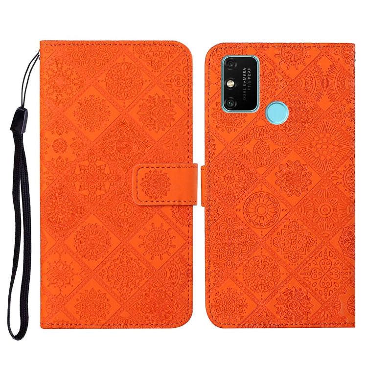 Ethnic Style Embossed Pattern Horizontal Flip Leather Case with Holder & Card Slots & Wallet & Lanyard, For Huawei P smart 2021, For Huawei P smart 2020, For Huawei P Smart Z / Y9 Prime 2019, For Huawei P40, For Huawei P40 lite / nova 6 SE�������������...