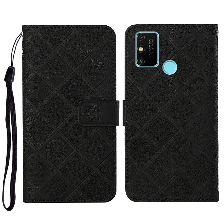 Ethnic Style Embossed Pattern Horizontal Flip Leather Case with Holder & Card Slots & Wallet & Lanyard, For Huawei P smart 2021, For Huawei P smart 2020, For Huawei P Smart Z / Y9 Prime 2019, For Huawei P40, For Huawei P40 lite / nova 6 SE�������������...