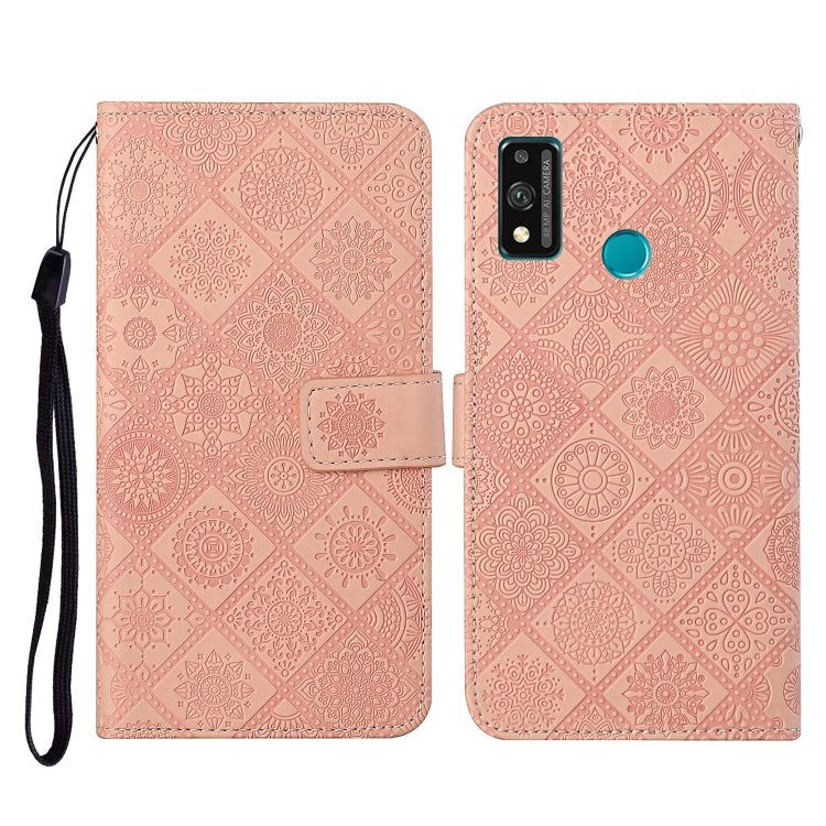 Ethnic Style Embossed Pattern Horizontal Flip Leather Case with Holder & Card Slots & Wallet & Lanyard, For Huawei P smart 2021, For Huawei P smart 2020, For Huawei P Smart Z / Y9 Prime 2019, For Huawei P40, For Huawei P40 lite / nova 6 SE�������������...