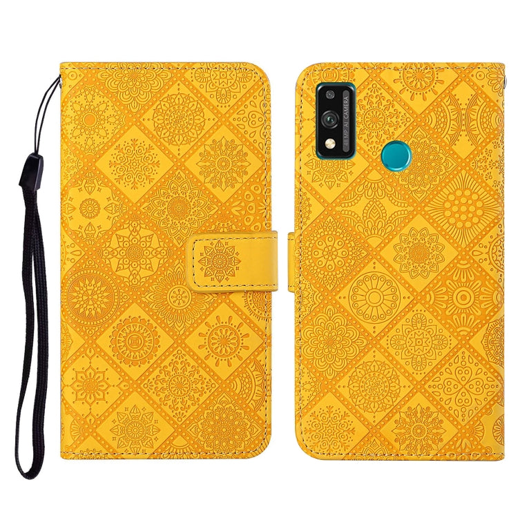 Ethnic Style Embossed Pattern Horizontal Flip Leather Case with Holder & Card Slots & Wallet & Lanyard, For Huawei P smart 2021, For Huawei P smart 2020, For Huawei P Smart Z / Y9 Prime 2019, For Huawei P40, For Huawei P40 lite / nova 6 SE�������������...