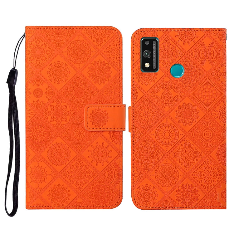 Ethnic Style Embossed Pattern Horizontal Flip Leather Case with Holder & Card Slots & Wallet & Lanyard, For Huawei P smart 2021, For Huawei P smart 2020, For Huawei P Smart Z / Y9 Prime 2019, For Huawei P40, For Huawei P40 lite / nova 6 SE�������������...