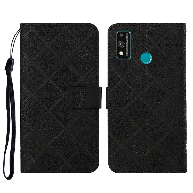 Ethnic Style Embossed Pattern Horizontal Flip Leather Case with Holder & Card Slots & Wallet & Lanyard, For Huawei P smart 2021, For Huawei P smart 2020, For Huawei P Smart Z / Y9 Prime 2019, For Huawei P40, For Huawei P40 lite / nova 6 SE�������������...