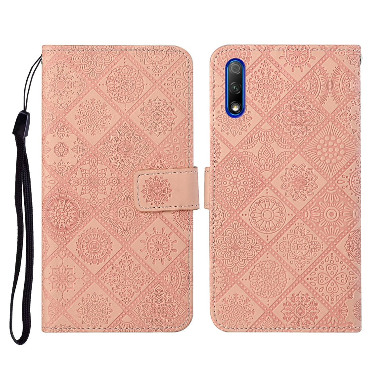 Ethnic Style Embossed Pattern Horizontal Flip Leather Case with Holder & Card Slots & Wallet & Lanyard, For Huawei P smart 2021, For Huawei P smart 2020, For Huawei P Smart Z / Y9 Prime 2019, For Huawei P40, For Huawei P40 lite / nova 6 SE�������������...
