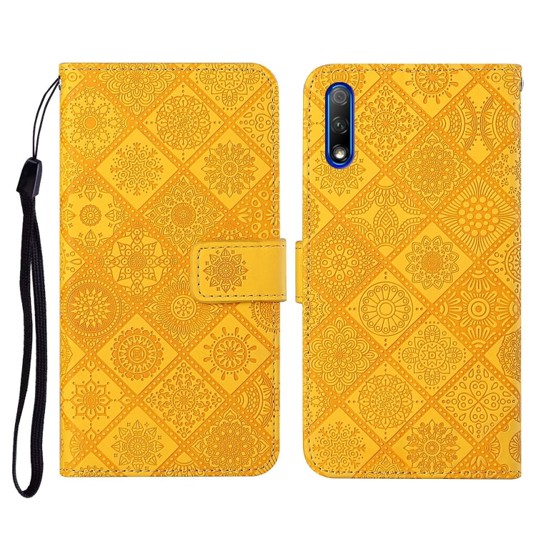 Ethnic Style Embossed Pattern Horizontal Flip Leather Case with Holder & Card Slots & Wallet & Lanyard, For Huawei P smart 2021, For Huawei P smart 2020, For Huawei P Smart Z / Y9 Prime 2019, For Huawei P40, For Huawei P40 lite / nova 6 SE�������������...