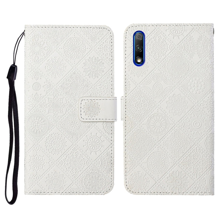 Ethnic Style Embossed Pattern Horizontal Flip Leather Case with Holder & Card Slots & Wallet & Lanyard, For Huawei P smart 2021, For Huawei P smart 2020, For Huawei P Smart Z / Y9 Prime 2019, For Huawei P40, For Huawei P40 lite / nova 6 SE�������������...